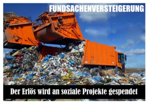Flyer Fundsachenversteigerung
