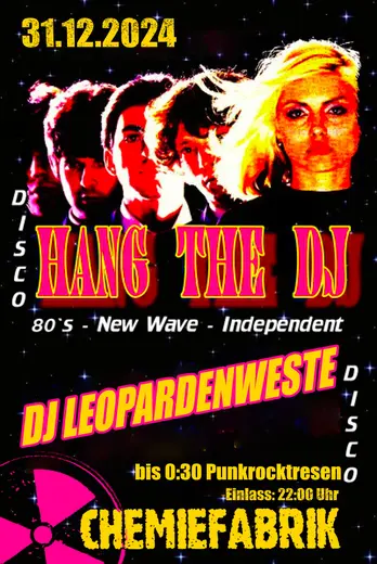 Flyer Hang the Dj